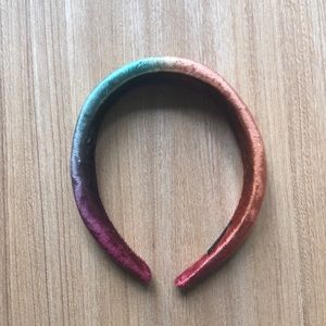 Handmade rainbow headband